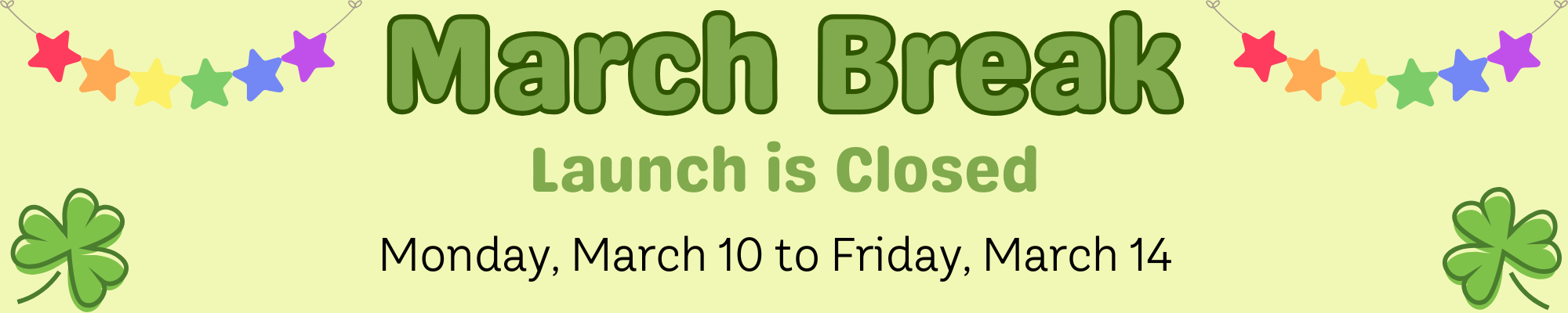 See you at 9am on Monday, March 17!