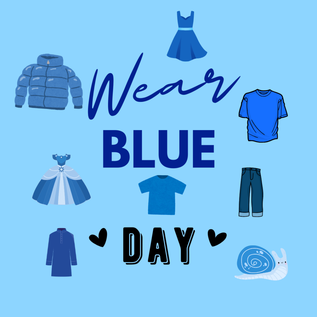 Dress in Blue Day